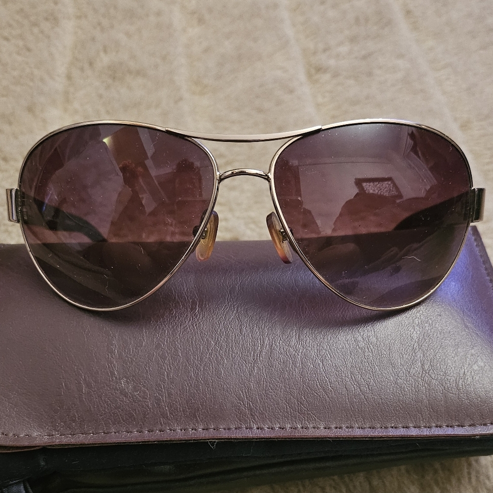 Oscar De La Renta Classic Aviator Designer Sunglasses